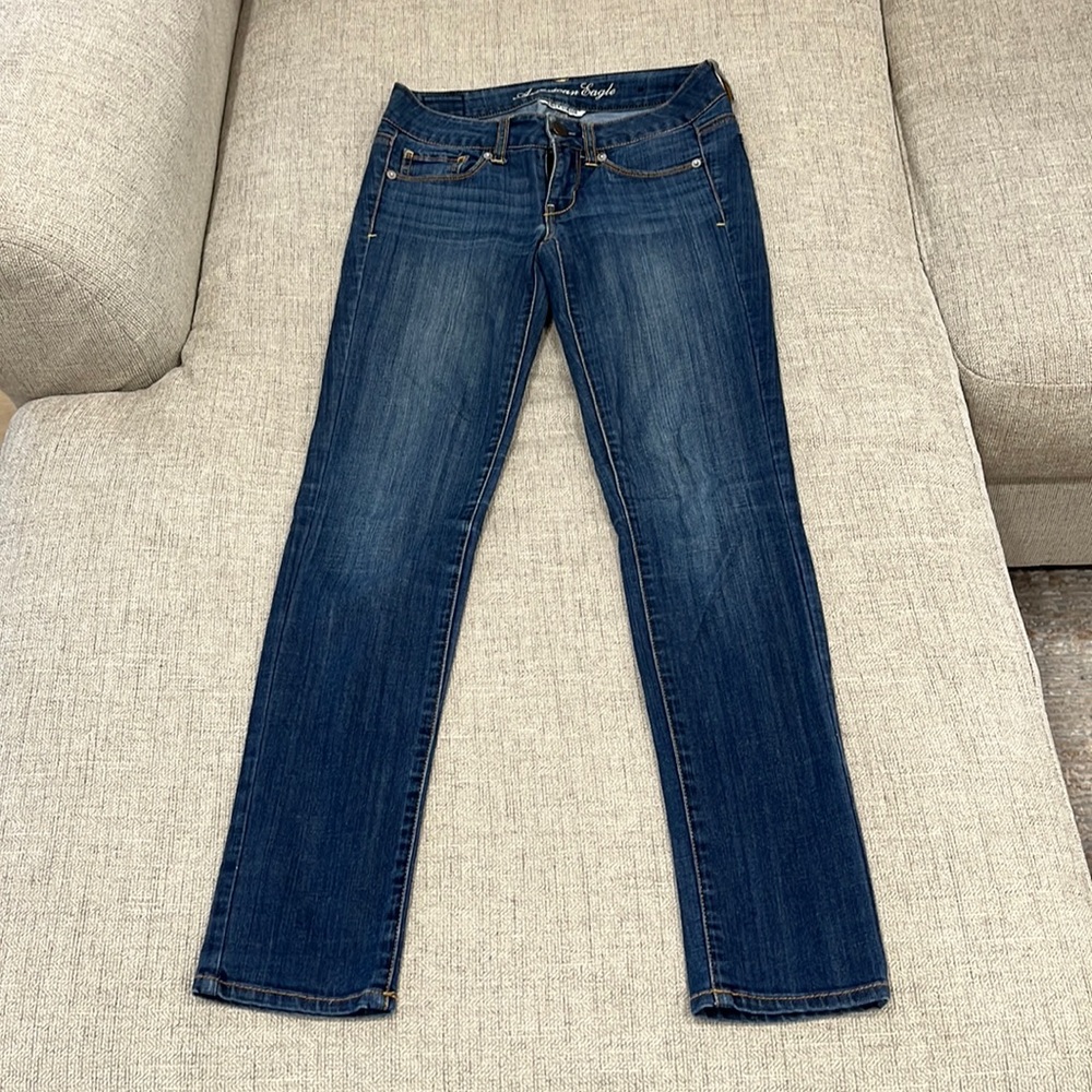 Blue Denim Skinny Jeans
